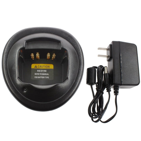 100-240V Ni-MH Ni-CD Li-ion Battery Desktop Charger for Motorola Radio EX600 GP360 GP380 GP388 PRO5450 PRO7150 - Walkie-Talkie Accessories