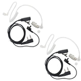 2 Pin Air Covert Acoustic Earpiece Headset for Two Way Radio Kenwood PUXING Baofeng UV-3R PLUS UV-5R UV-5RA 888S - Walkie-Talkie Accessories