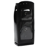 PU Leather Handsfree Case Holder with Belt Clip for Two Way Radio Motorola Tetra MTH600 MTH650 MTH800 MTH850 MTP850 - Walkie-Talkie Accessories