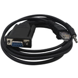 8 Pin 2 in 1 Programming Cable COM Port for Yaesu Vertex VX-410 VX-414 VX-417 VX-4104 VX-4107 VX-4200 - Walkie-Talkie Accessories