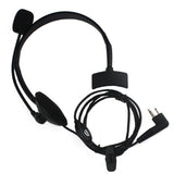 2 PIN Headset Earpiece for Two-way Radios Motorola XU4100 PR400 RDU2020 - Walkie-Talkie Accessories