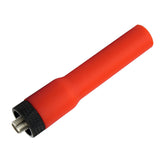SF20 Dual Band VHF UHF High Gain SMA-Female 144MHz/430MHz Thumb Short Soft Antenna for Kenwood TK-3100 TK-3202 HYT TC-370S TC-368 (Red) - Walkie-Talkie Accessories
