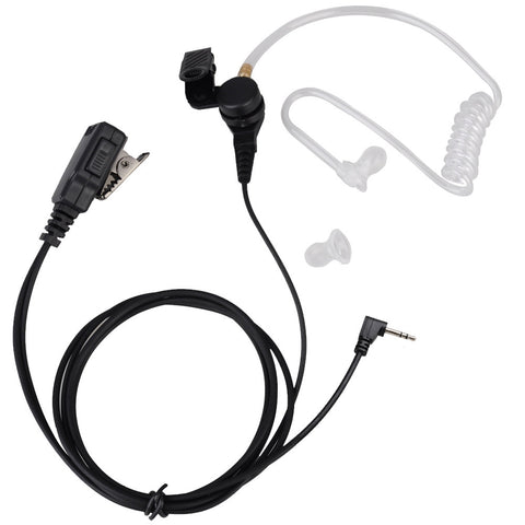 1 Pin Covert Acoustic Tube Earpiece Headset for Motorola COBRA MT200 T270 T4000 XTL446 SX500 FV200 EM1000 FR50 - Walkie-Talkie Accessories