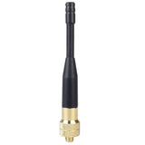 Metal Head SMA-F Female UHF Single Band Antenna for Kenwood TK-272G TK-278 TK-278G TK-340 TK-349 TK-350 HYT TC-270 TC-270S TC-368 TC-368S(Golden) - Walkie-Talkie Accessories