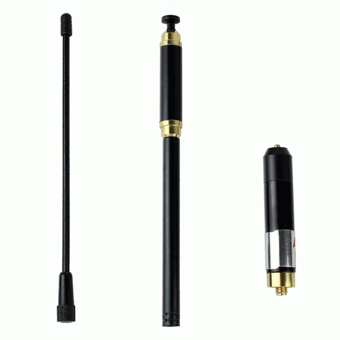 144 430 MHz SMA-F Gain Super AL-800 Antena for Kenwood PKT-23K TK-2300V4P Baofeng GT-1 UV-5RAX+ - Walkie-Talkie Accessories