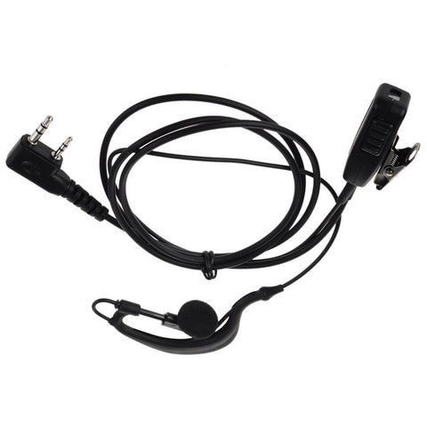2 Pin G Shape Earpiece Headset for Kenwood TH-25 TK-3100 Baofeng UV-5R BF-480 HYT TC278 TC2685 - Walkie-Talkie Accessories