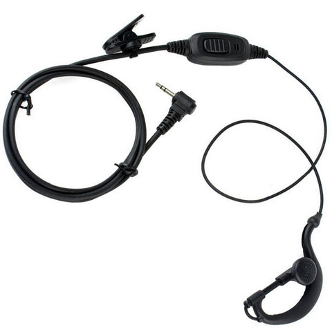 1 PIN 2.5mm Jack G Shape PTT MIC Earpiece Headset for HYT TC310 Motorola FR60 FV500 Talkabout T5320 T7200 - Walkie-Talkie Accessories
