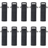 Belt Clip with Screws for Baofeng UV-5R UV-5RA UV-5RB UV-5RC 5RD 5RE 5RE+ (10 Packs) - Walkie-Talkie Accessories