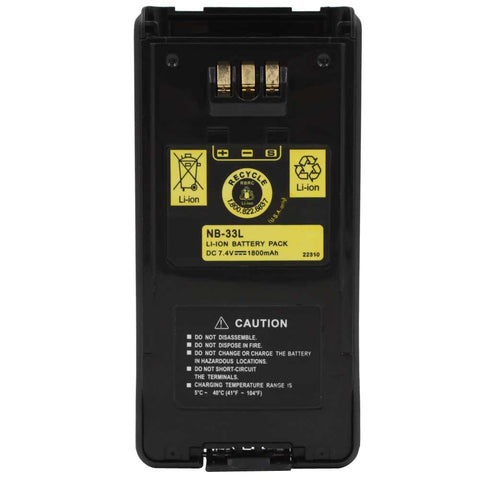 Li-ion Battery Packs 2200mAh Replacement Battery for Kenwood Radio TK-3180 TK-3180K TK-3180K2 TK-5210 TK-5210G TK-5210GK TK-5210GK2 TK-5210GK3 - Walkie-Talkie Accessories