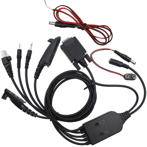 5 in 1 Programming Cable RPC-M5X for Interphone Maxtrac GM300 M10 M100 GP280 GP318 CT450 P200 PR400 - Walkie-Talkie Accessories