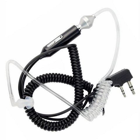 thumbnail image 2 of Covert 2-Wire Earpiece & PTT Mic For Kenwood TK-208 TK-220 TK-240 TK-250 2 of 6