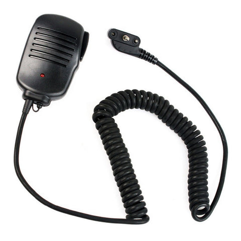 Shoulder Remote Handheld Speaker Mic Microphone 3.5mm Headphone Jack with Red Light for Vertex EVX-531 VX130 VX350 VX451 - Walkie-Talkie Accessories