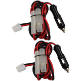 12V DC Power Cord Cable Cigarette Lighter Plug for Yaesu FT-1802 Icom IC-F1721 Kenwood TM-D700A - Walkie-Talkie Accessories