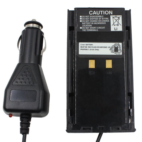 Battery Eliminator Car Charger for Two-way Radio Kenwood KNB17 TK280 TK380 TK480 TK481 TK290 TK385 - Walkie-Talkie Accessories