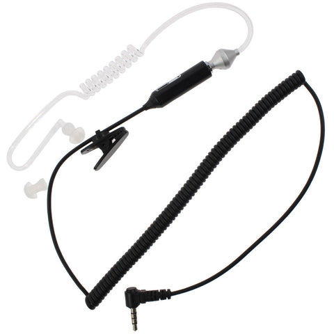 1 Pin Flexible Acoustic Tube PTT MIC Earpiece Earphone for Two Way Radio Yaesu VX-1R VX-2R VX-5R FT-60R VX-160 VX-168 VX-180 - Walkie-Talkie Accessories