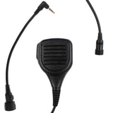 Professional IP54 Waterproof Heavy Duty Shoulder Remote Speaker Mic Microphone PTT with Mini Din Plug 6pin for 1-pin 3.5mm Yaesu Vertex Radio - Walkie-Talkie Accessories