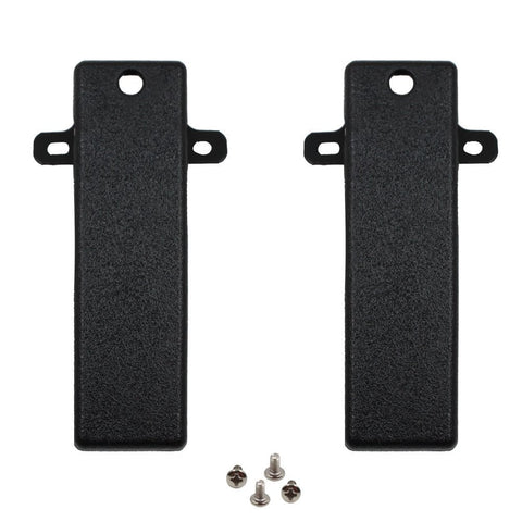 Belt Clip with Screws for KENWOOD TH-21 TH-21AT TH-22 KBH-10 (2 Packs) - Walkie-Talkie Accessories
