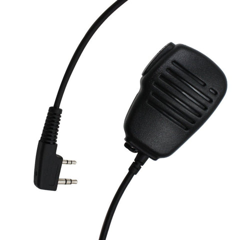 Shoulder Speaker Mic Microphone for Handheld Radio Kenwood Baofeng UV-5R UV-3R+ - Walkie-Talkie Accessories