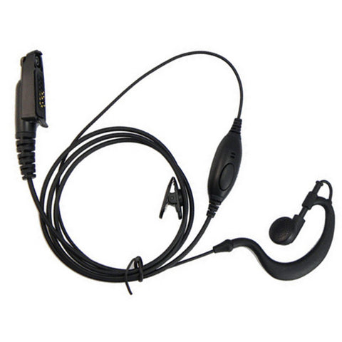 PTT VOX MIC Earpiece Ear Hanger for Motorola Radio GP328 Plus GP338 Plus GP344 GP388 GL2000 EX500 EX560 EX560XLS EX600 EX600XLS PRO5150 - Walkie-Talkie Accessories