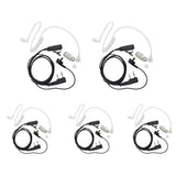2 Pin Air Covert Acoustic Earpiece Headset for Two Way Radio Kenwood PUXING Baofeng UV-3R PLUS UV-5R UV-5RA 888S - Walkie-Talkie Accessories