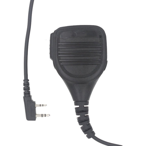 2 pin Heavy Duty Shoulder Remote Speaker Mic Microphone with PTT for Kenwood Linton BaoFeng Hytera WOUXUN Radio - Walkie-Talkie Accessories