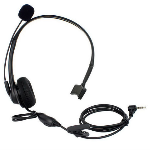 1 Pin 3.5mm PTT MIC Headphone Headset for YAESU Radio VX-132 VX-160 FT-50R FT-51R - Walkie-Talkie Accessories