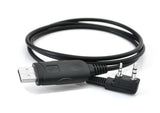 2 Pins USB Programming Cable for Kenwood KPG66D KPG69D KPG70D TH-22 TH-22A TH-22AT HYT TC286 TC386 TC2685 - Walkie-Talkie Accessories