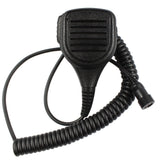 Professional IP54 Waterproof Heavy Duty 3.5mm Headset Jack Shoulder Remote Speaker Mic Microphone PTT with Mini Din Plug 6pin for Yaesu Vertex Radio VX-6R 7R 6E 7E 120 127 170 177 - Walkie-Talkie Accessories