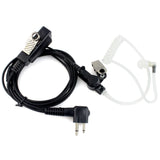2 Pin Headset Mic Covert Acoustic Tube Earpiece for Motorola Radio XV2100 XV2600 SV21 SV12 SV22 SV22C PRO2150 PRO3150 - Walkie-Talkie Accessories
