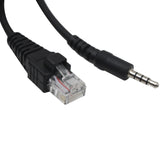 8 Pin 2 in 1 Programming Cable COM Port for Yaesu Vertex VX-410 VX-414 VX-417 VX-4104 VX-4107 VX-4200 - Walkie-Talkie Accessories