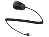 2 Pin Mini Speaker Mic Microphone for ICOM Portable Two Way Radio IC-V8 IC-V80 IC-V80E IC-V85 IC-F21 Walkie Talkie - Walkie-Talkie Accessories
