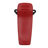 2 Pack Handheld Radio Walkie Talkie Belt Clip with Screws for ICOM F3 F4 F11 F21 (Red) - Walkie-Talkie Accessories