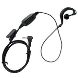 1 PIN 2.5mm PTT MIC Earpiece Headset for HYT TC310 TC320 TC1688 Motorola FR60 XTL446 SX700 - Walkie-Talkie Accessories
