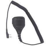 2 pin Heavy Duty Shoulder Remote Speaker Mic Microphone with PTT for Kenwood Linton BaoFeng Hytera WOUXUN Radio - Walkie-Talkie Accessories