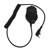 Porous Handheld Microphone Speaker MIC with Red Light for Walkie Talkie Interphone Baofeng UV-82 - Walkie-Talkie Accessories