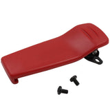 2 Pack Handheld Radio Walkie Talkie Belt Clip with Screws for ICOM F3 F4 F11 F21 (Red) - Walkie-Talkie Accessories