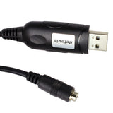6 in 1 USB Program Programming Cable Adapter for Motorola CP380 CT150 CT250 CT450 Kenwood TK-2101 TK-2102 TK-2107 TK-2118 - Walkie-Talkie Accessories