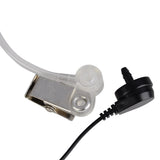 Covert Acoustic Tube Bodyguard Earpiece Headset with Microphone for Yaesu Vertex Radio VX-231 - Walkie-Talkie Accessories