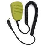 2 PIN Handheld Speaker MIC with 3.5mm plug for PUXING PX333 PX888 PX328 WOUXUN KG-UVD1 KG-UVDIP KG669 BAOFENG UV5R 666S 888S H777 KENWOOD TK-3107/3207 Radio(Yellow) - Walkie-Talkie Accessories