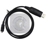 6 in 1 USB Program Programming Cable Two Way Radio Ham Radio Walkie Talkies Lead Adapter for Motorola HYT Icom Baofeng Puxing Kenwood Yaesu - Walkie-Talkie Accessories