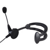 2 pin Overhead Earpiece Headset with Boom Mic Microphone Noise Cancelling Advance Adjustable for Motorola Radio CLS1110 XTN446 P160 CP150 XU2100 MU12C - Walkie-Talkie Accessories