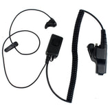 Ear Vibration 2-in-1 Mic Earpiece Headset Earbone for Motorola Radios MT2000 MT2100 XTS2000 XTS3000 - Walkie-Talkie Accessories