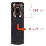 Heavy Duty Spring Loaded Belt Clip for Motorola Radio HT1000 MT2000 MTS2000 MTX8000 MTX9000 JT1000 - Walkie-Talkie Accessories