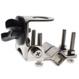 K1-46 Chrome Mirror Stay/Luggage Rack 180 Degree Adjustable Mount for Mobile Radio Antenna - Walkie-Talkie Accessories
