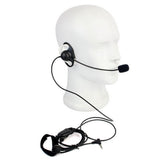 D Shape Ear Rod Headphone Earpiece Finger PTT for Walkie Talkie Yaesu Vertex VX-10 VX-110 VXT-20 VX-1R - Walkie-Talkie Accessories