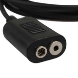 2 Pin 2m Extension Cable of Earpiece Speaker Mic for Motorola CT250 TC518 HYT TC600 TC620 - Walkie-Talkie Accessories