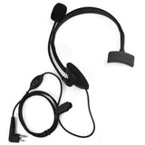 2 PIN Headset Earpiece for Two-way Radios Motorola XU4100 PR400 RDU2020 - Walkie-Talkie Accessories