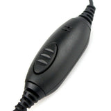 G Shape Clip-ear Earpiece with PTT MIC for Motorola Radio HT1000 GP900 MTX900 XTS5000 MT2000 - Walkie-Talkie Accessories