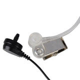 Covert Acoustic Tube Headphone Bodyguard Earpiece Headset with PTT Microphone for Yaesu Vertex Radio VX-231 - Walkie-Talkie Accessories