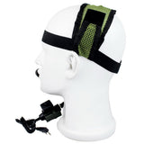 Headset with PTT for 2 Pin Kenwood Radios TK-353 TH-42A HYT TC2088 TC386 - Walkie-Talkie Accessories